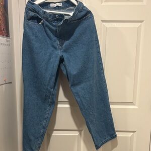 Authentic polar skate Big Boy jeans, mid blue size S